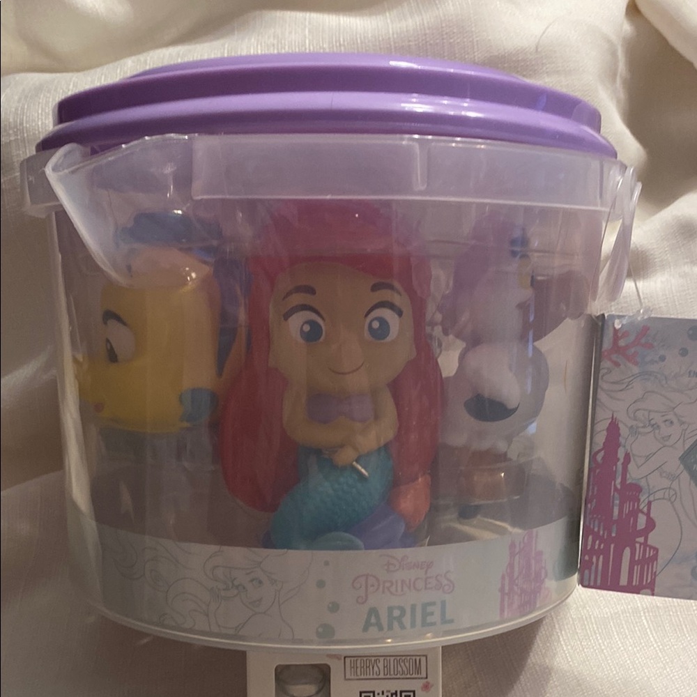 NWT - Little Mermaid 7pc Bath Set